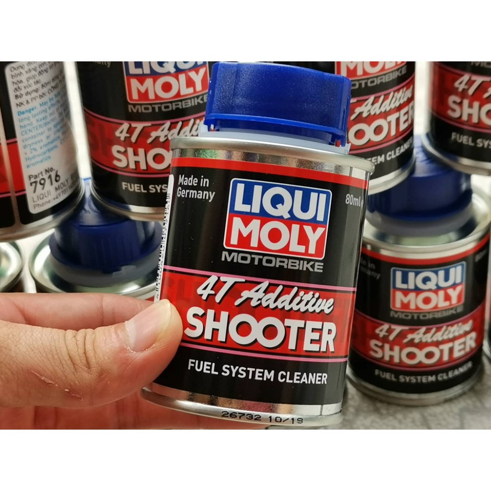 Dung Dịch Vệ Sinh Buồng Đốt Kim Phun FI Liqui Moly Additive Shooter 80ml