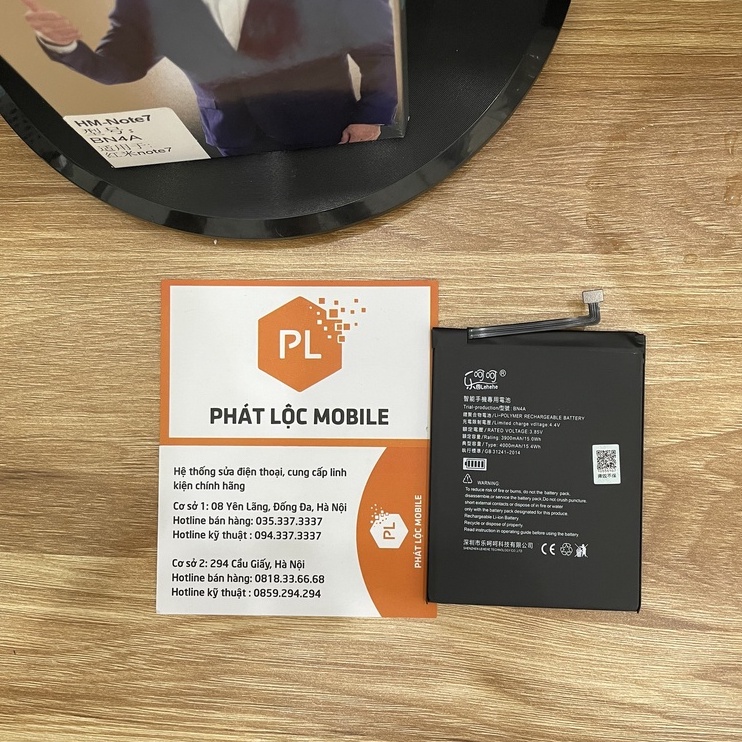 Pin Xiaomi redmi Note 7 BN4A Lehehe chất Lượng Cao