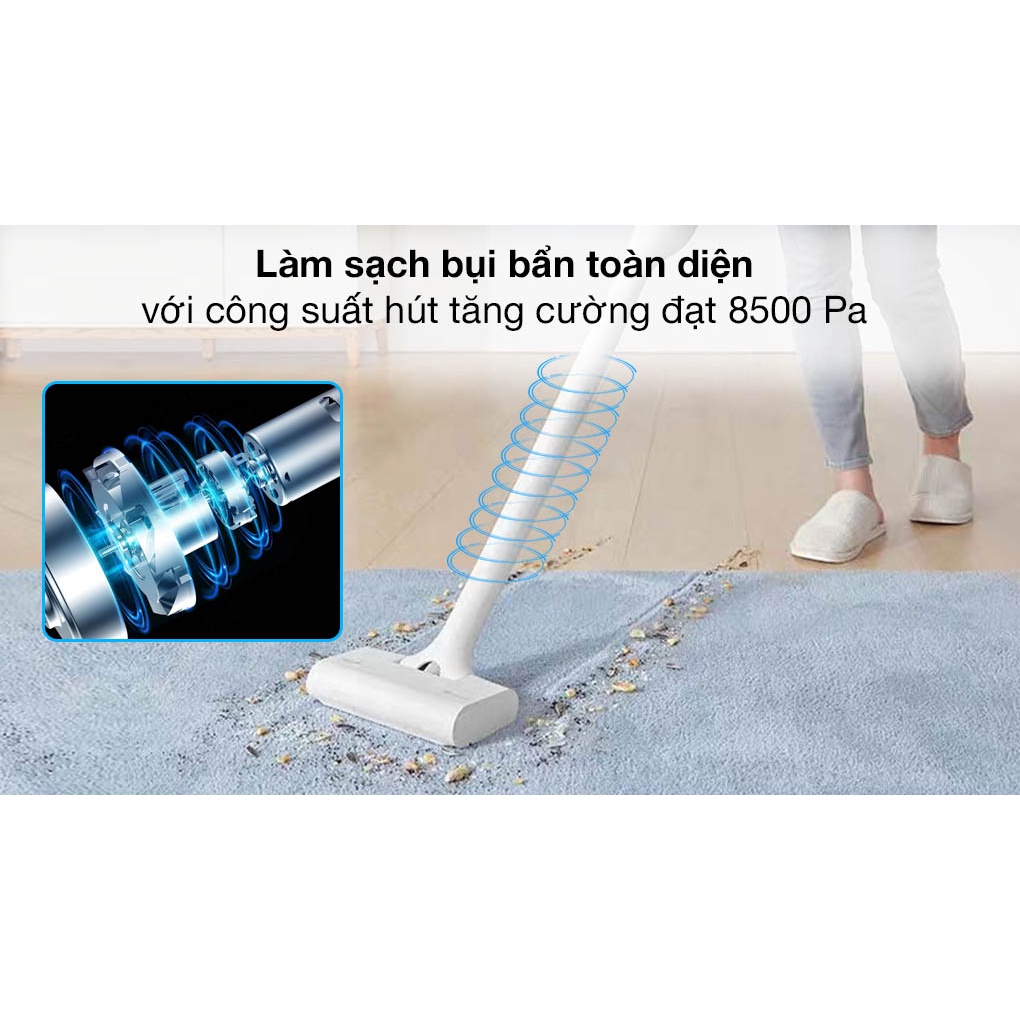 (*)GIAO HỎA TỐC MÁY HÚT BỤI KHÔNG DÂY Cầm Tay Cao Cấp Deerma VC01