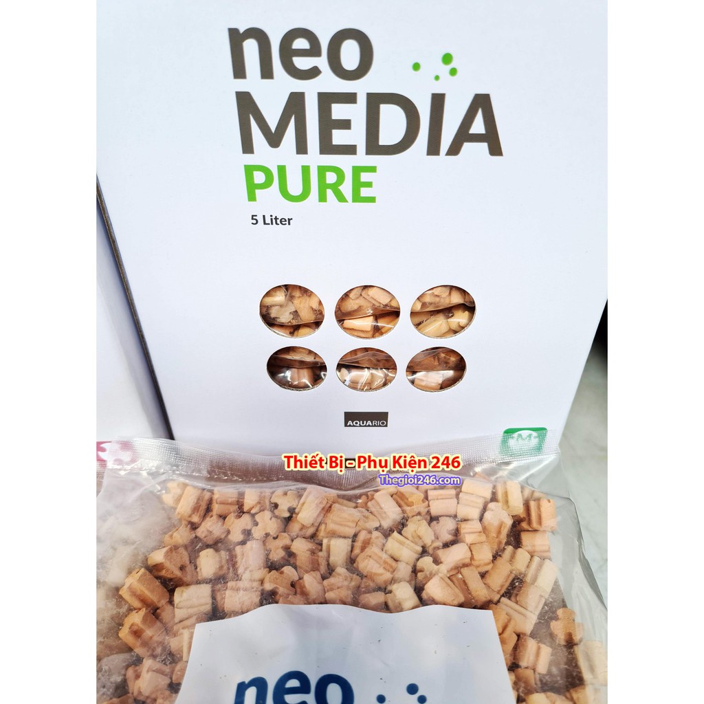 Vật liệu lọc NEO MEDIA PURE Premium 1L loại tốt giúp cân bằng PH nước neo pure