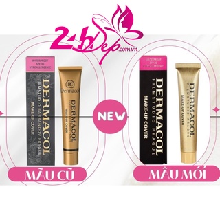 (Hàng Chính Hãng) Kem nền che khuyết điểm che hình xăm Dermacol Make-up Cover 30g, có hóa đơn