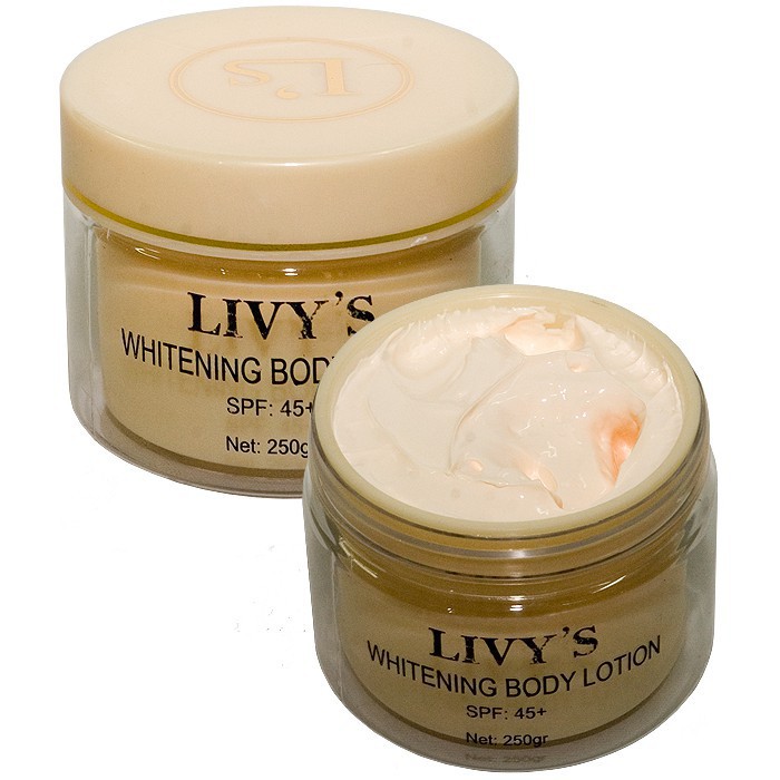 KEM BODY LIVY’S WHITENING BODY LOTION 250g  ( màu vàng )