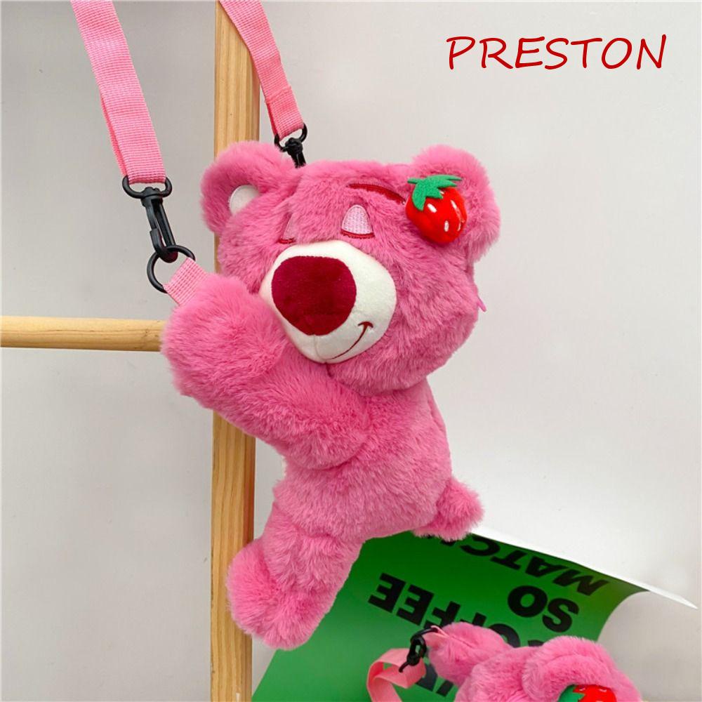 Túi Đeo Chéo Vai Bằng Vải Bông Họa Tiết Hoạt Hình Dễ Thương Thanh Lịch Dành Cho Nữ