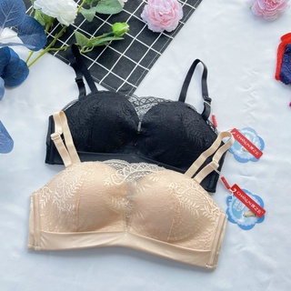 BiG sale:( thanh lý dừng mẫu )Áo ngực Ren  quả tròn( cup ngang) siêu đẹp đệm nâng bàn tay 2cm