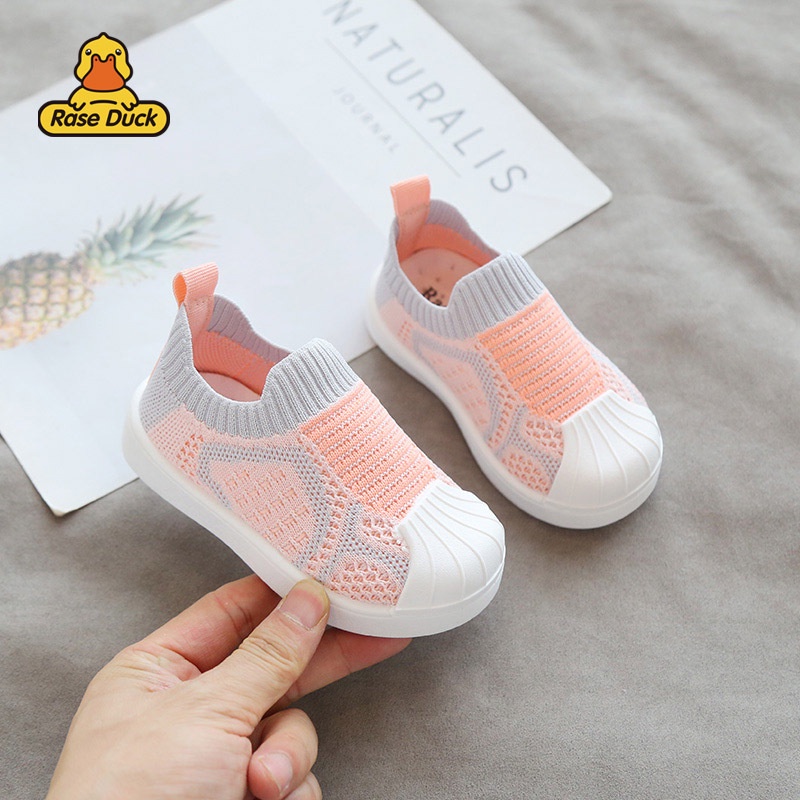 Đôi giày dệt IELGY kiểu lưới thời trang xuân thu dành cho trẻ em