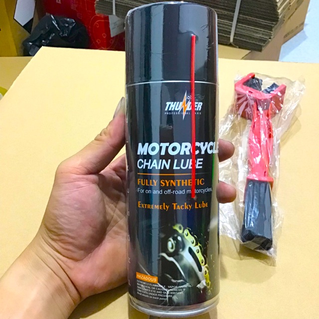 Dưỡng Sên Thunder Chain Lube Fully Synthetic Pro Series Không Văng