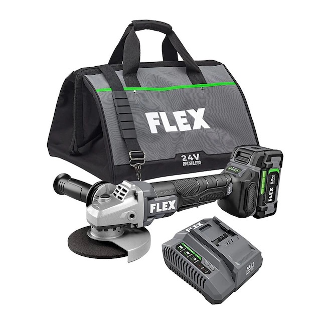 NHẬP MỸ - COMBO KHOAN VÍT BÊTÔNG BULONG MÀI FLEX TOOL KHÔNG DÂY PIN 24V KHÔNG CHỔI THAN CÔNG NGHỆ ĐỨC