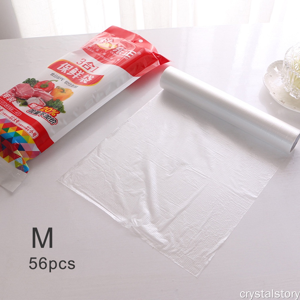 1 Roll Thickened Saran Wrap Vacuum Sealer General Food Saver Plastic Bag Food Storage Preservation Bags Packaging Film