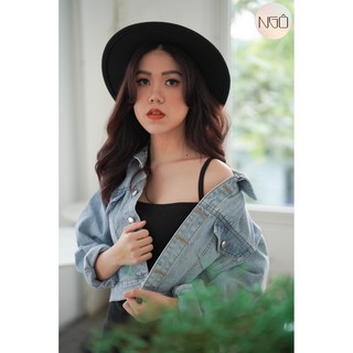 (Ảnh thật shop tự chụp) Áo khoác jean
