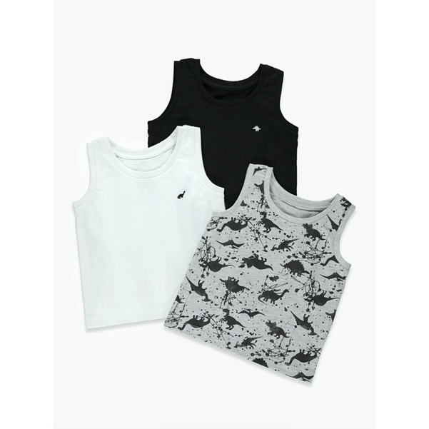 Set áo ba lỗ Matalan cực ngầu cho bé trai 😎