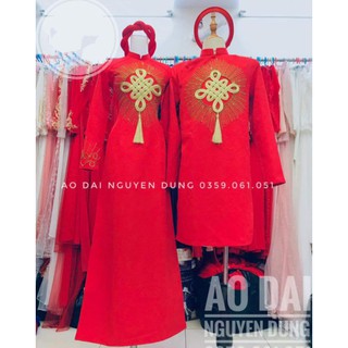 Áo dài cặp dâu rể