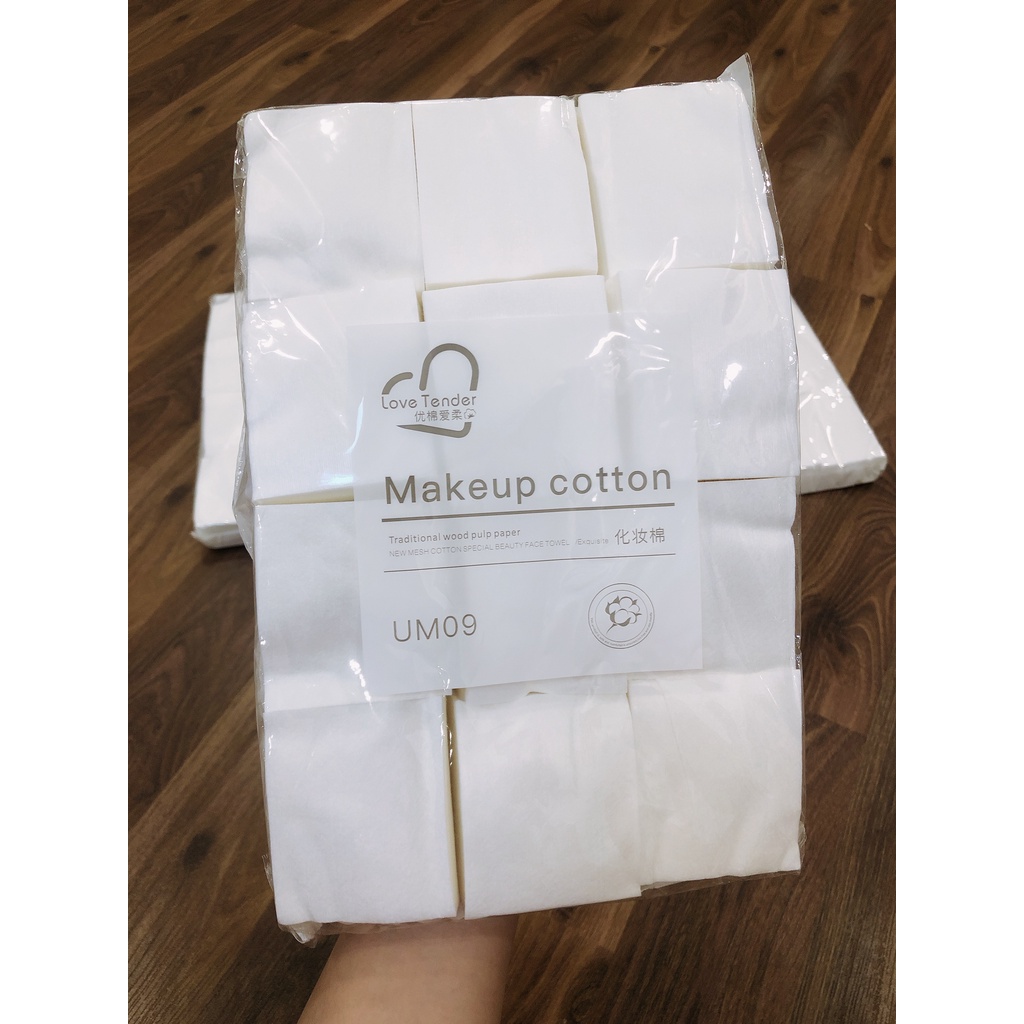 Bông Tẩy Trang Love Tender 1000 Tờ Làm Lotion Mask