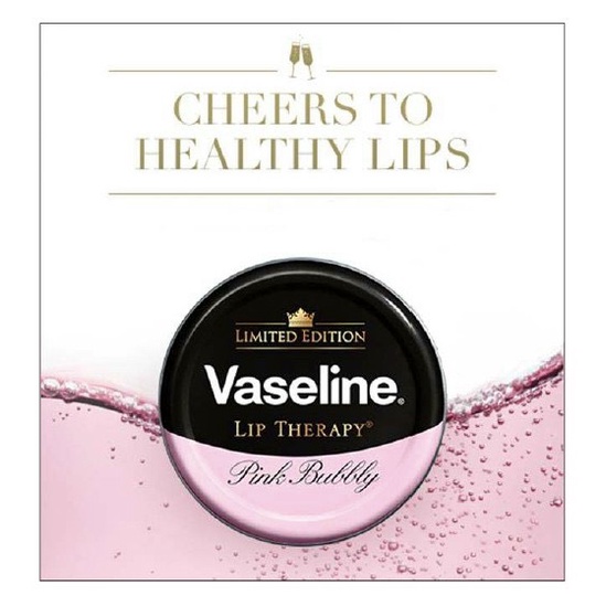 Son dưỡng môi hộp thiếc Vaseline Lip Therapy 20g ( Pink Bubby )