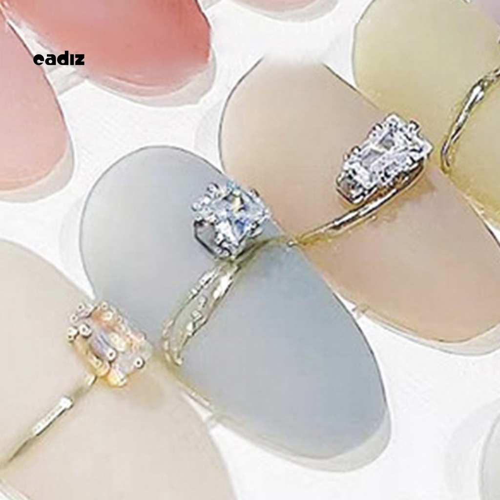 Phụ Kiện Đá Trang Trí Móng Tay Hình Giọt Nước/ Mắt Ngựa DIY Cho Nữ