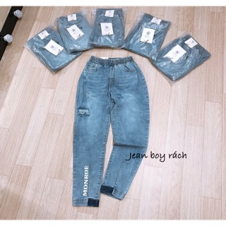 Jeans boy chun dãn