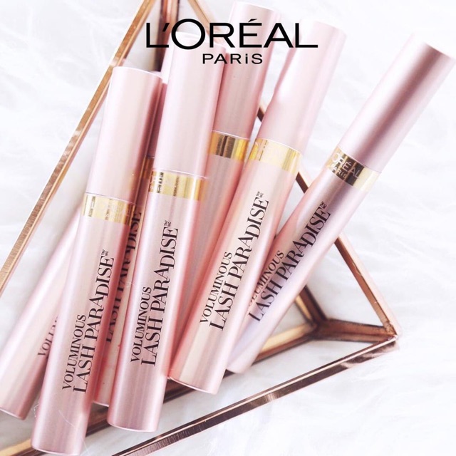 Mascara L'Oreal Làm Dày Và Dài Mi Blackest Makeup Voluminous Lash Paradise Waterproof Mascara Black 8.5ml | BigBuy360 - bigbuy360.vn