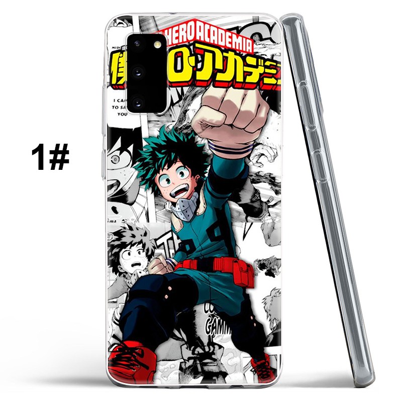 Ốp điện thoại dẻo silicon in hình My Hero Academia cho Samsung J2 J4 J5 J6 J7 Plus Prime J8 2018 Core J2 Prime 87YF