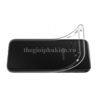 Ốp lưng silicon trong suốt SamSung Galaxy A7 2017 siêu mỏng hiệu 2D Leather