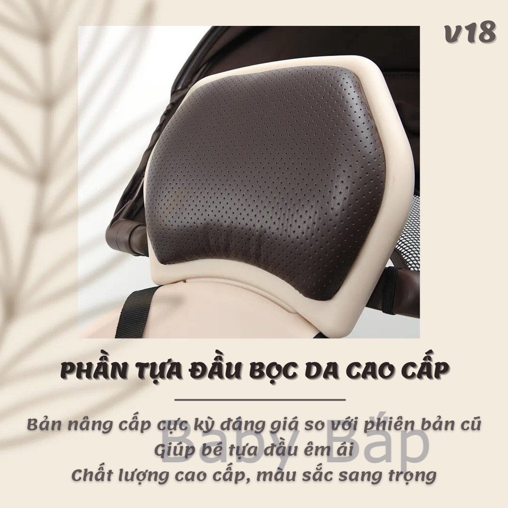 XE ĐẨY GẤP GỌN BAOBAOHAO V18 - NGỒI VÀ NGẢ 5 CHẾ ĐỘ