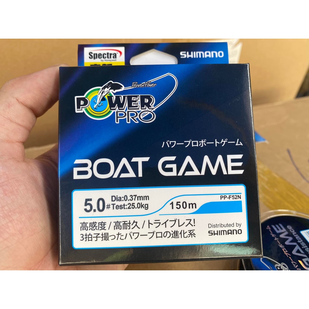 Cước Shimano Boat Game 150m Màu Đen - ĐỒ CÂU ĐINH THẮNG