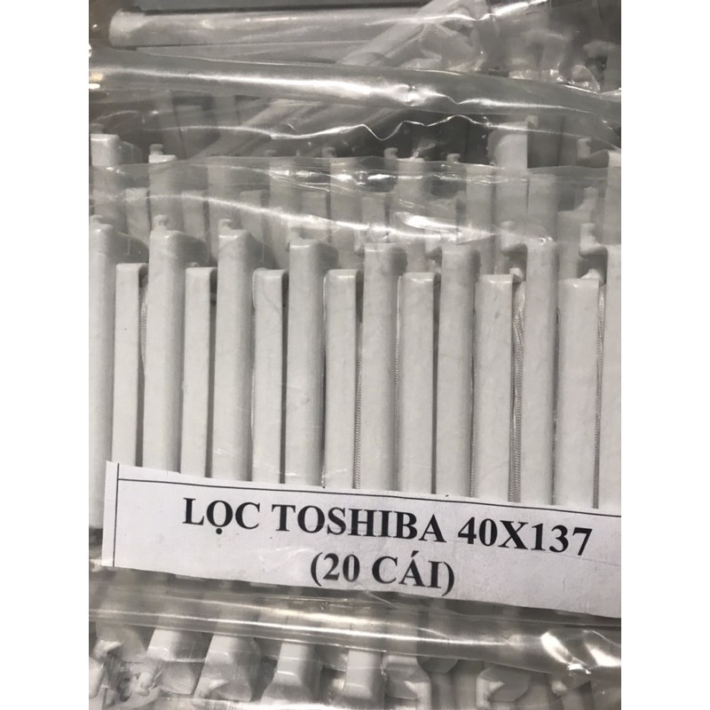 Lưới Lọc Máy Giặt Toshiba Chính Hãng 137mm*40mm ( Túi Lọc Rác Máy Giặt )