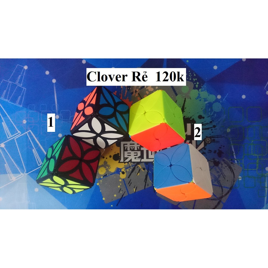 Biến thể Rubik. Clover Rẻ