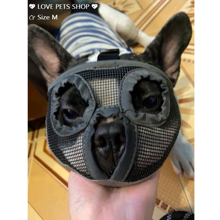 Rọ mõm cho Chó mõm ngắn, rọ mõm Chó - Love Pets Shop