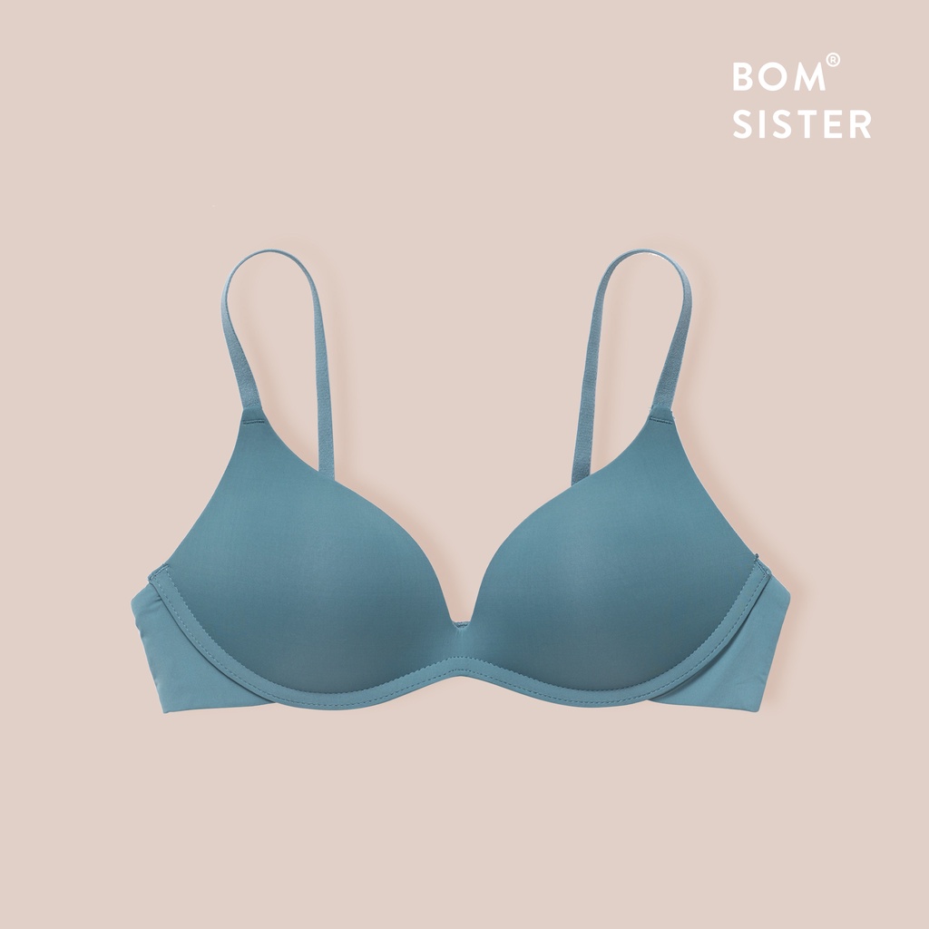 [Mã FARSBRBOM1 giảm 10% đơn 99K] Áo Lót Mút Mỏng Thun Lạnh Không Gọng Thoải Mái Nâng Ngực Tự Nhiên BOM SISTER A1016