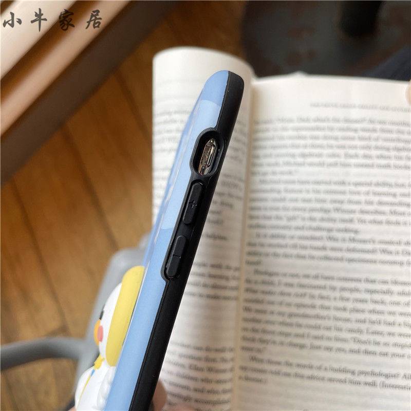 Ốp Lưng Tpu Họa Tiết Hình Chú Vịt Dễ Thương Cho Apple Iphone 12mini / 11pro / 12 Pro Max / 11 / 11pro / 7 / 8 / X / Xr / S