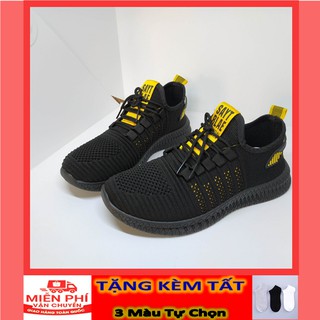 [🎁𝑸𝒖𝒂̀ 𝑻𝒂̣̆𝒏𝒈 +Video] Giày Thể Thao Nam Design Phong Cách - Êm Ái  💖
