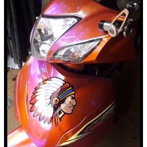 Tem Dán Tù Trưởng Tem Xe Tải.Tem Thổ Dân Mẫu Mới 2021, decal thổ dân da đỏ chất liệu cao cấp