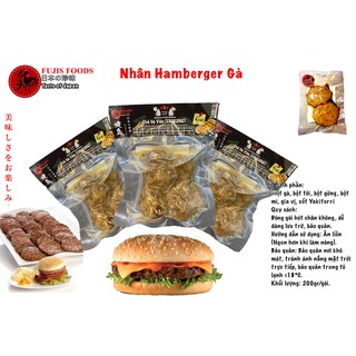 Nhân Humberger Gà 200g (CHỈ GIAO NỘI THÀNH HÀ NỘI)