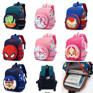 Balo chống gù đi chơi , mẫu giáo hoạt hình size 27x33cm