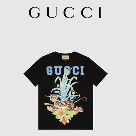 Áo Thun In Chữ Gucci Phong Cách Năm Mới 2022