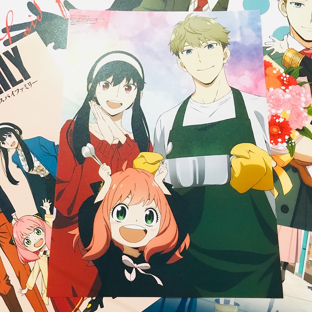 Set 20+ Spy x Family Anime Poster Trang Trí Phòng - Dán Tường - Cao Cấp - Nhiều Kích Thước - Có Keo Dán
