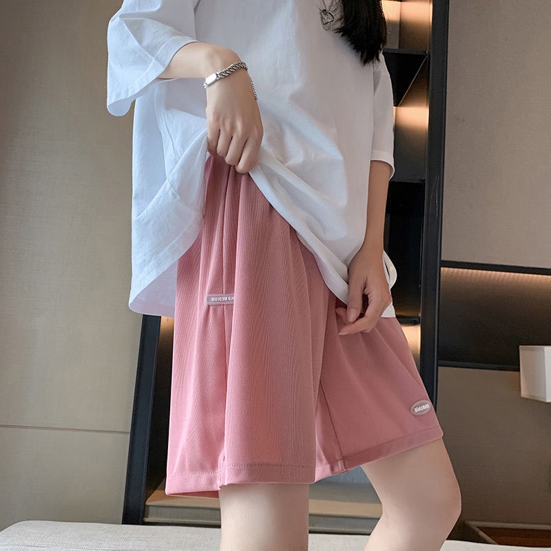Quần short ống rộng size lớn mặc bên ngoài cho phụ nữ mang thai
