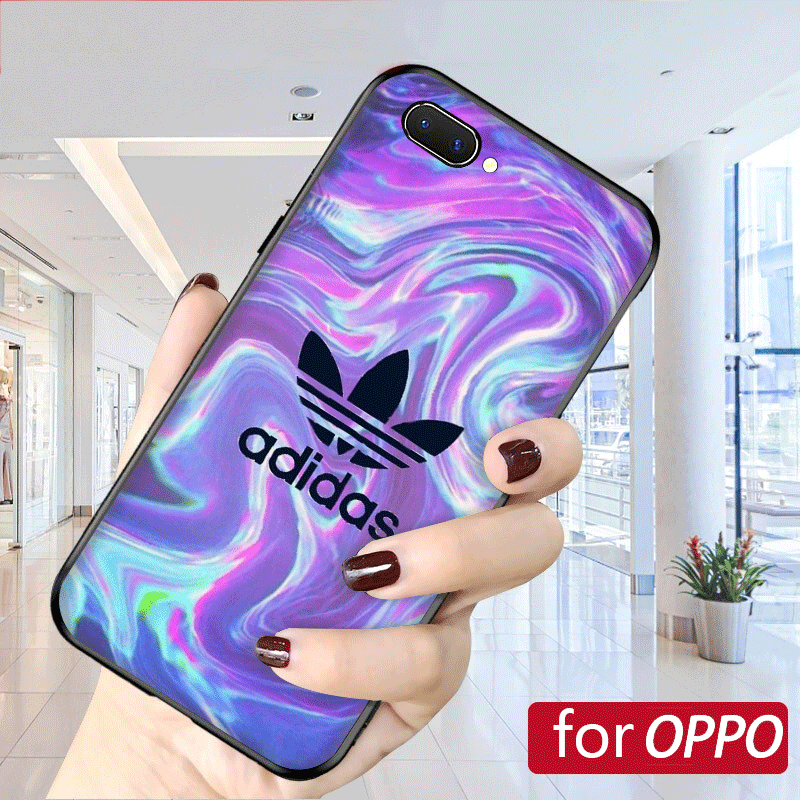 Ốp Điện Thoại Mềm Hình Adidas Cho Oppo A3S A5 A7 2018 A37 Neo 9 A39 A57 A5S F1S A77 F3 A83 A1 F5 A73 F7 F9 Pro A7X