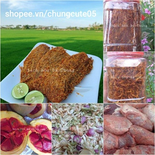 300g khô bò Quảng Ngãi dạng sợi miếng que và cục