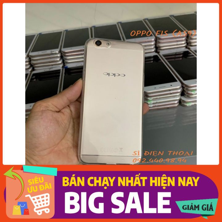 ĐIỆN THOẠI OPPO F1S (A59) 2 SIM, RAM 3GB/32GB, ZIN CHÍNH HÃNG,CHƠI LIÊN QUÂN THẢ GA