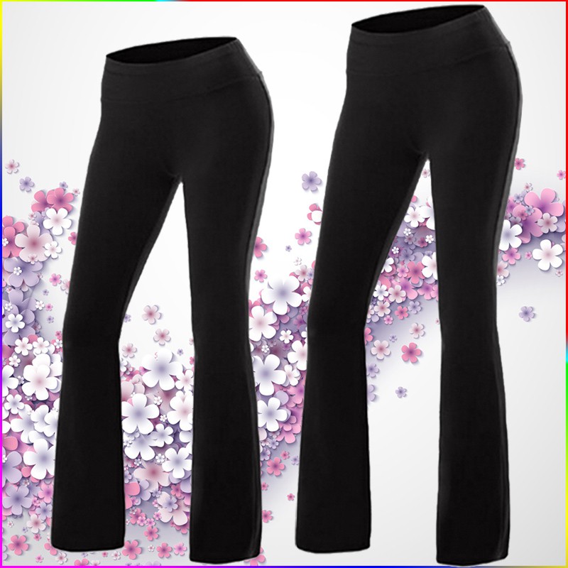 Quần Cotton Ống Rộng Co Dãn Tập Yoga Cho Nữ | BigBuy360 - bigbuy360.vn
