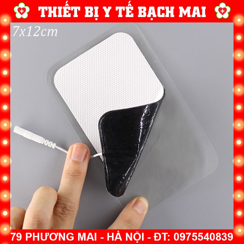 Miếng Dán Điện Xung Cho Máy Massage Xung Điện DR Ho Các Size 5x5cm, 6x9cm, 7x12cm