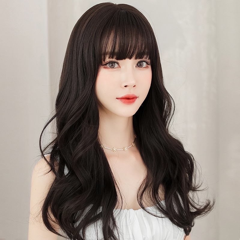 Tóc nguyên đầu xoăn sóng lơi tỉa layel 💙 sợi tơ hàn siêu cấp 💙 FREESHIP