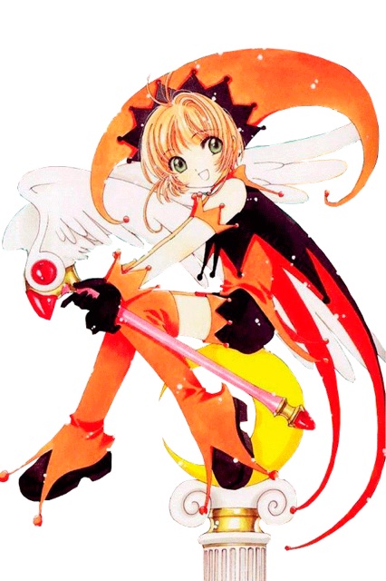 Poster anime sakura a4 nhiều mẫu coa đề can bóc dán