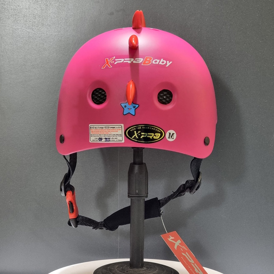 Mũ bảo hiểm nửa đầu trẻ em GRO khủng long dành cho bé