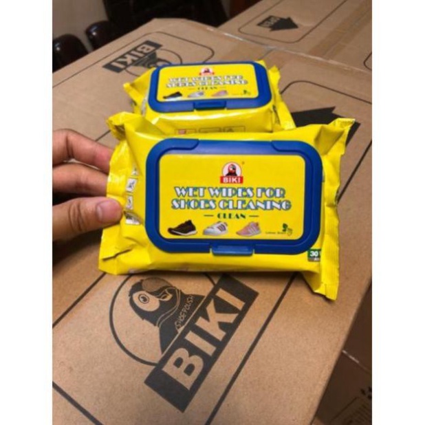 [FREESHIP❤️]GÓI 30 CHIẾC KHĂN ƯỚT LAU GIÀY SIÊU SẠCH