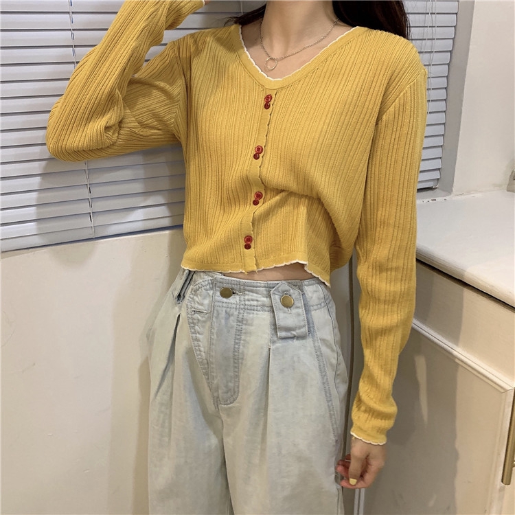 SUXI Áo Sơ Mi Nữ Tay Dài Kẻ Sọc Nhiều Màu