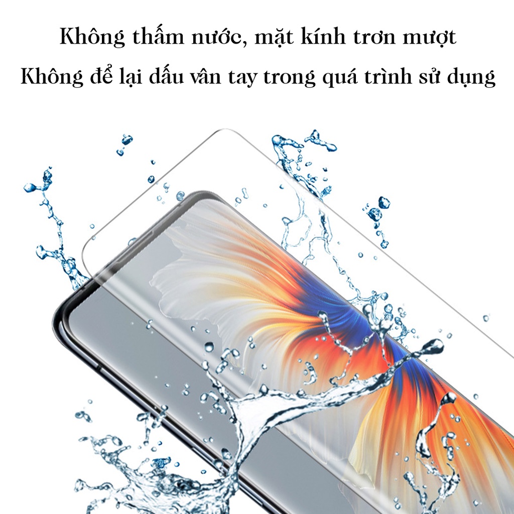 Cường lực UV Xiaomi Mi 12 / 12S / 12X /12 Pro / Mi 11 / 11 Pro / 11 Ultra / 10s / 10 / Pro / Note 10, Chính hãng T-Max