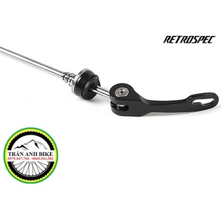 Cặp ti kẹp moay ơ hub xe đạp Retrospec