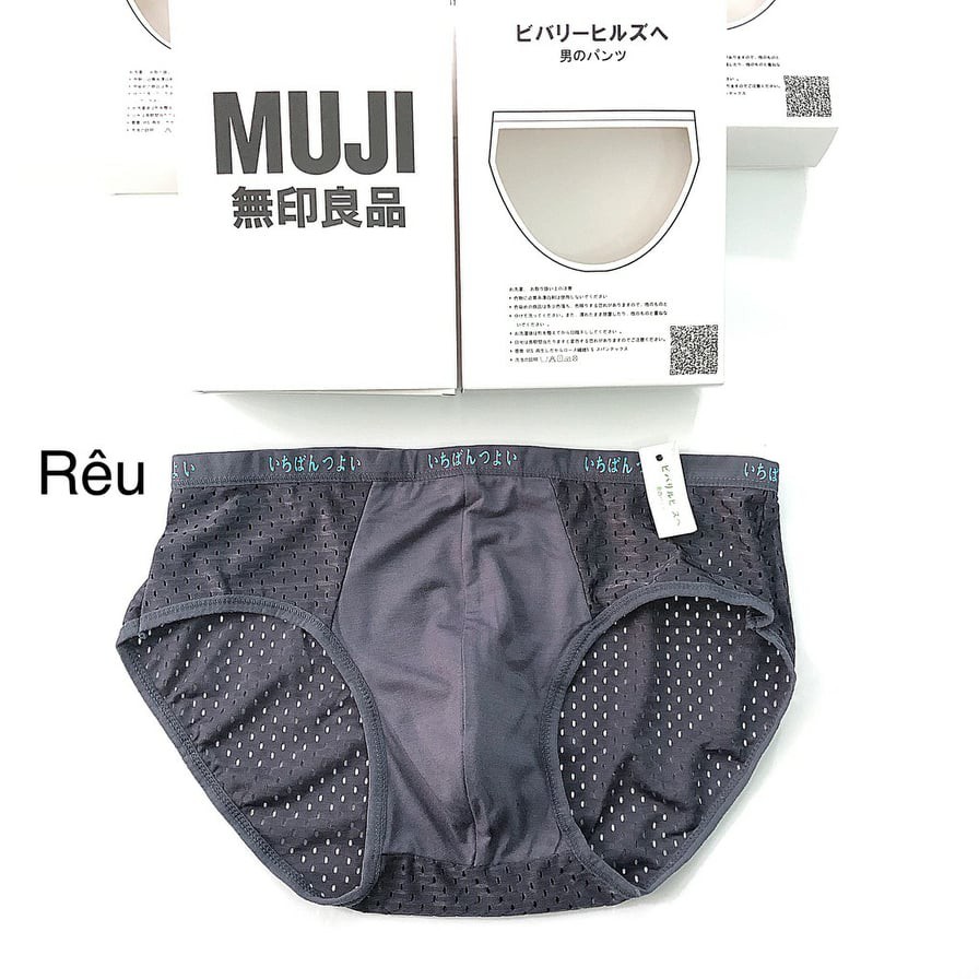 Quần sịp nam quần lót nam tam giác Muji xuất Nhật