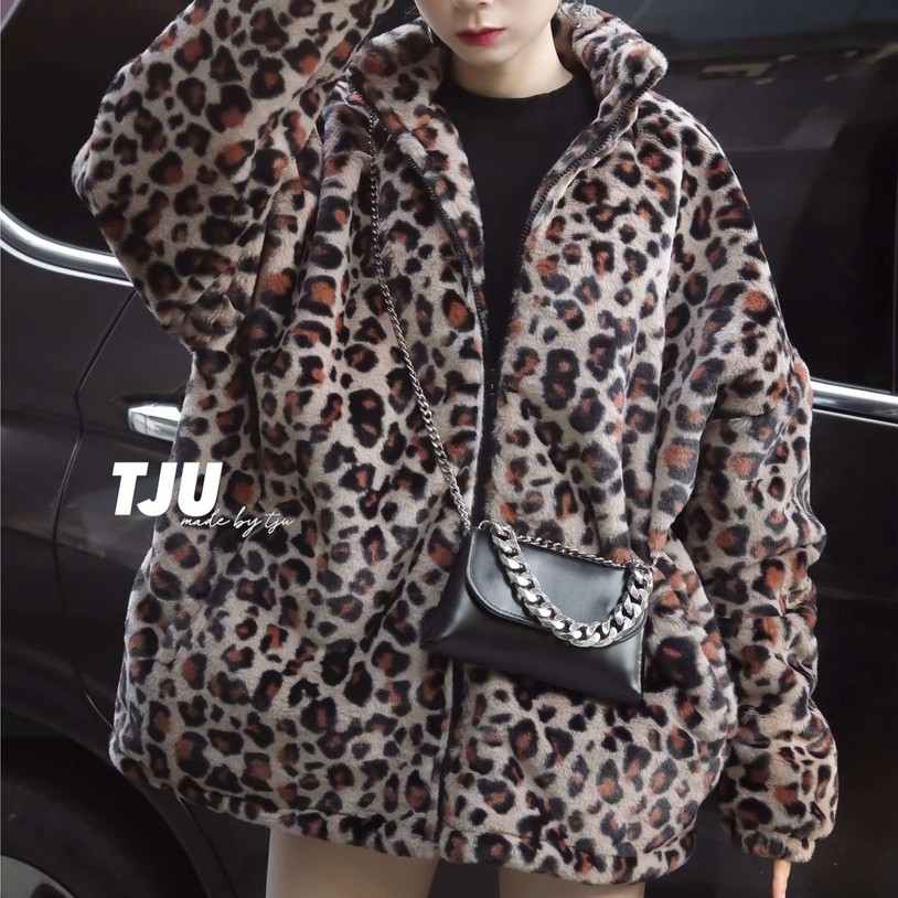 Áo khoác lông cổ cao mềm mịn mùa đông, Áo lông cừu ulzzang, Hàn Quốc, thiết kế T-Ju (áo lông sheep) | BigBuy360 - bigbuy360.vn